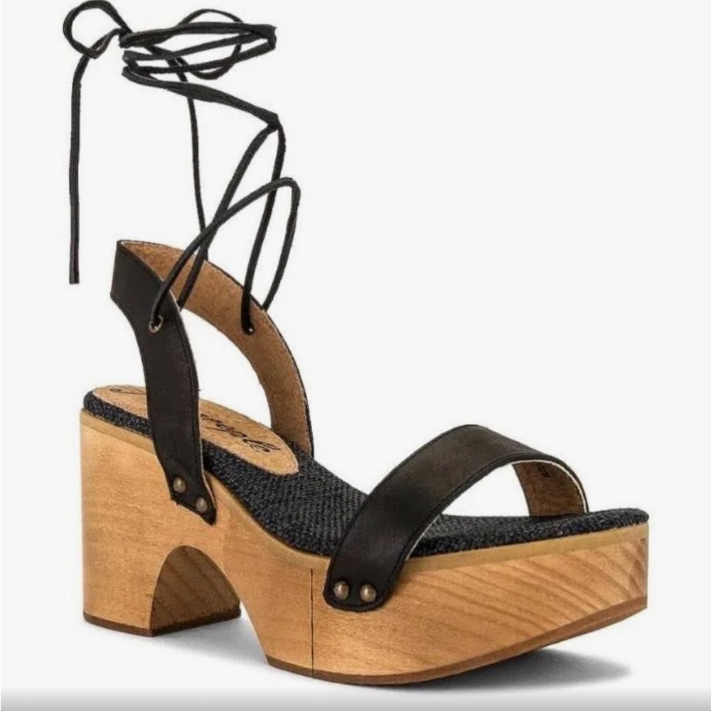 Free People Aurora Wrap Clog